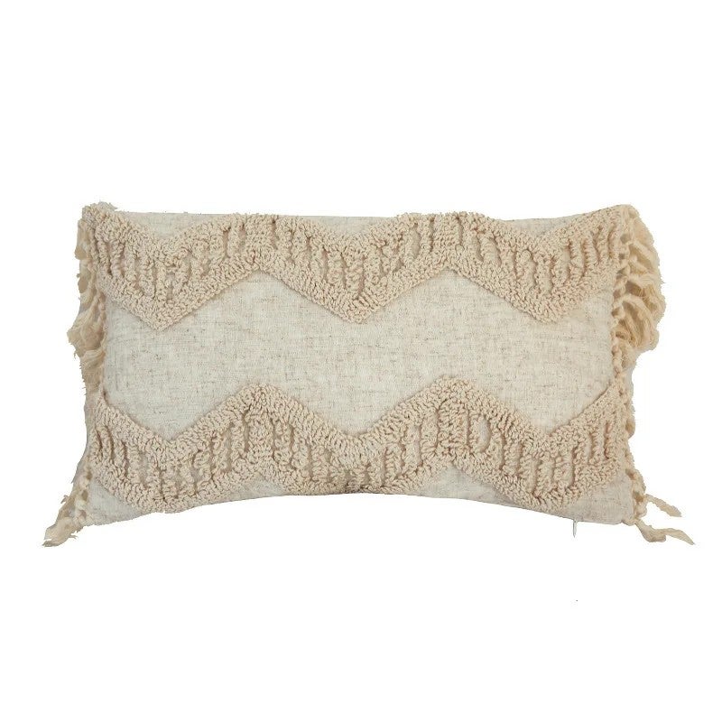 Y&D Premium Quality Comfortable Macrame Cushion Cover Pillow Cases for Home Decoration - Image 1